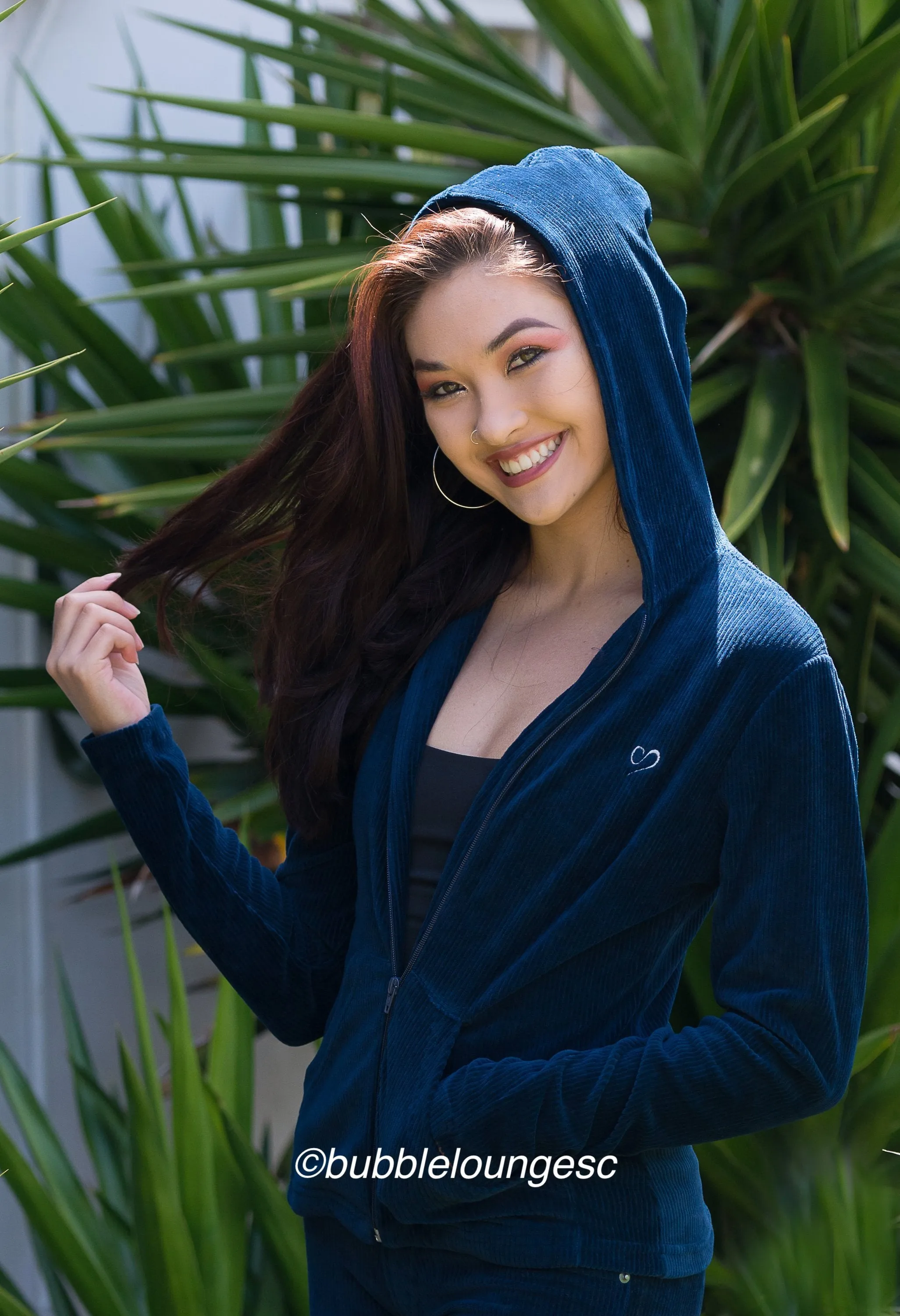 GODDESSWEAR CORDUROY HOODED JACKET 1249