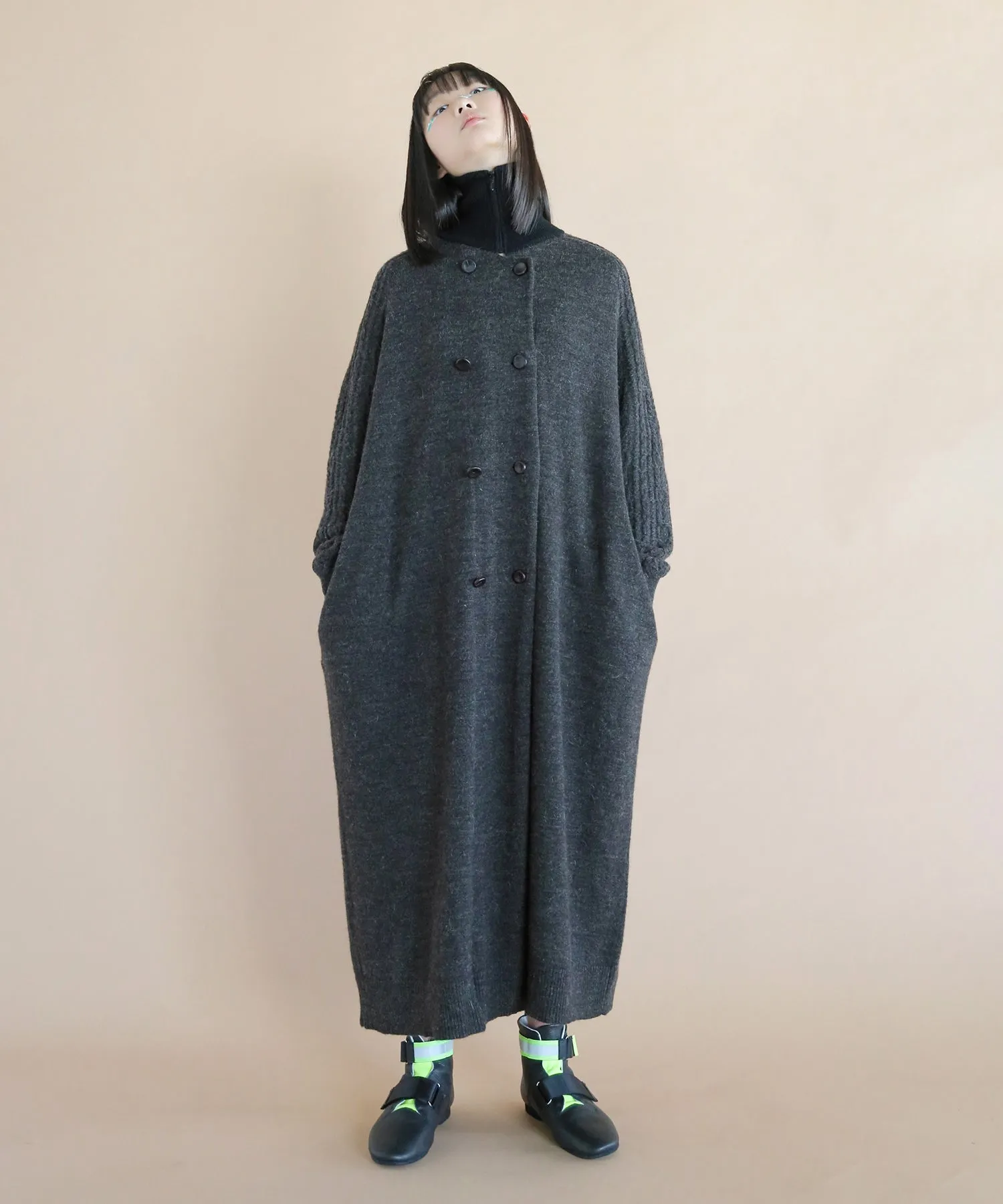 Knit Laidback Trench Coat