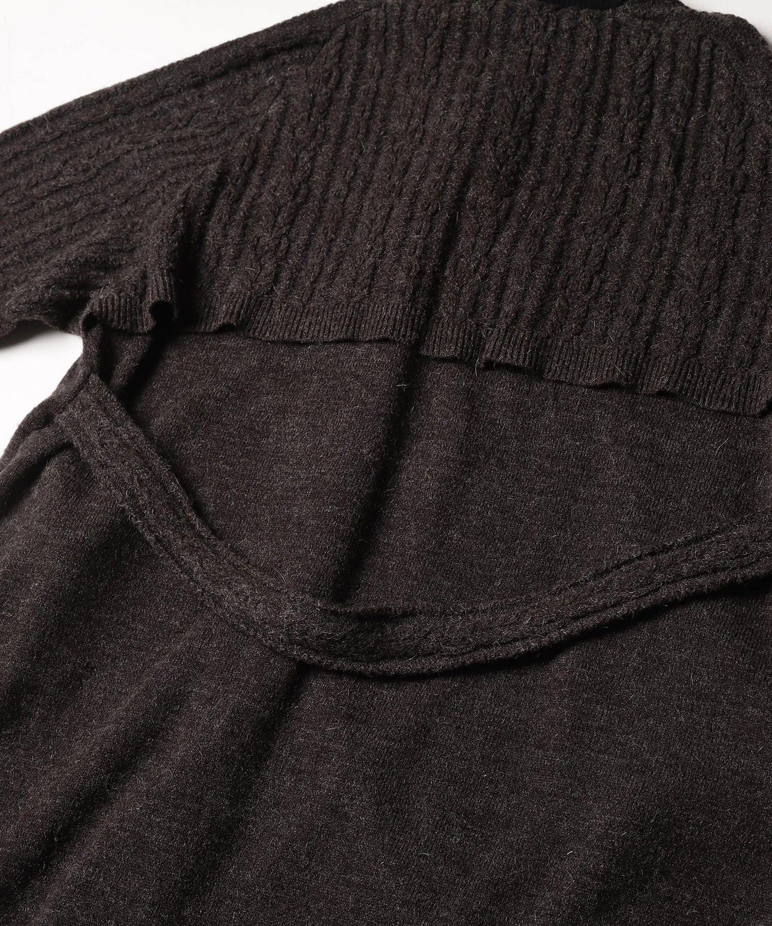 Knit Laidback Trench Coat
