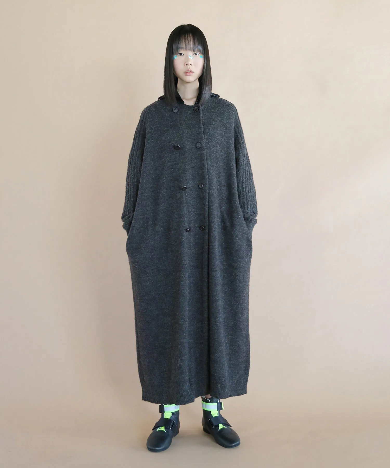 Knit Laidback Trench Coat