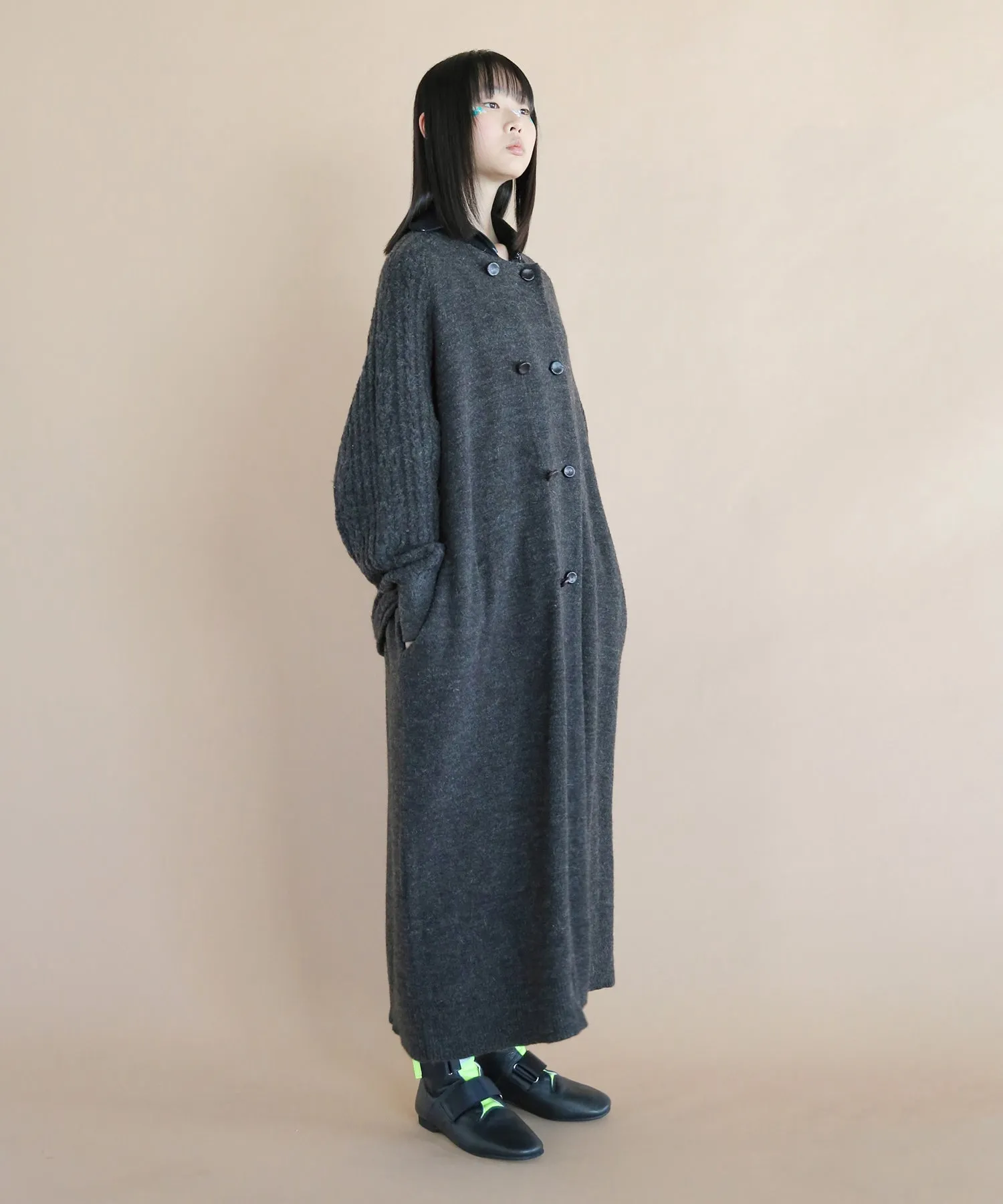 Knit Laidback Trench Coat
