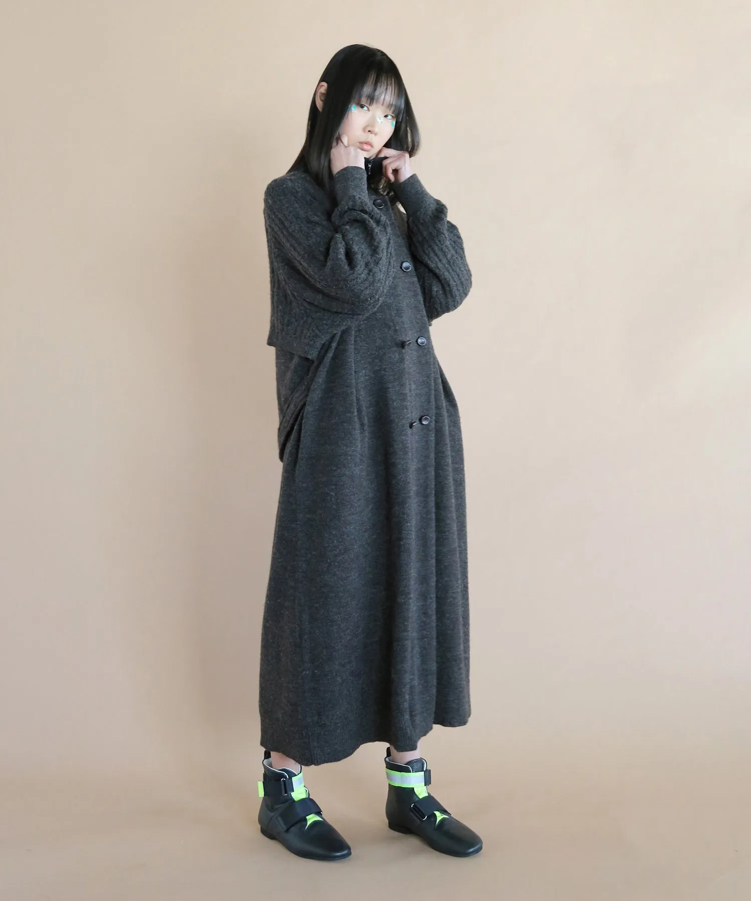 Knit Laidback Trench Coat