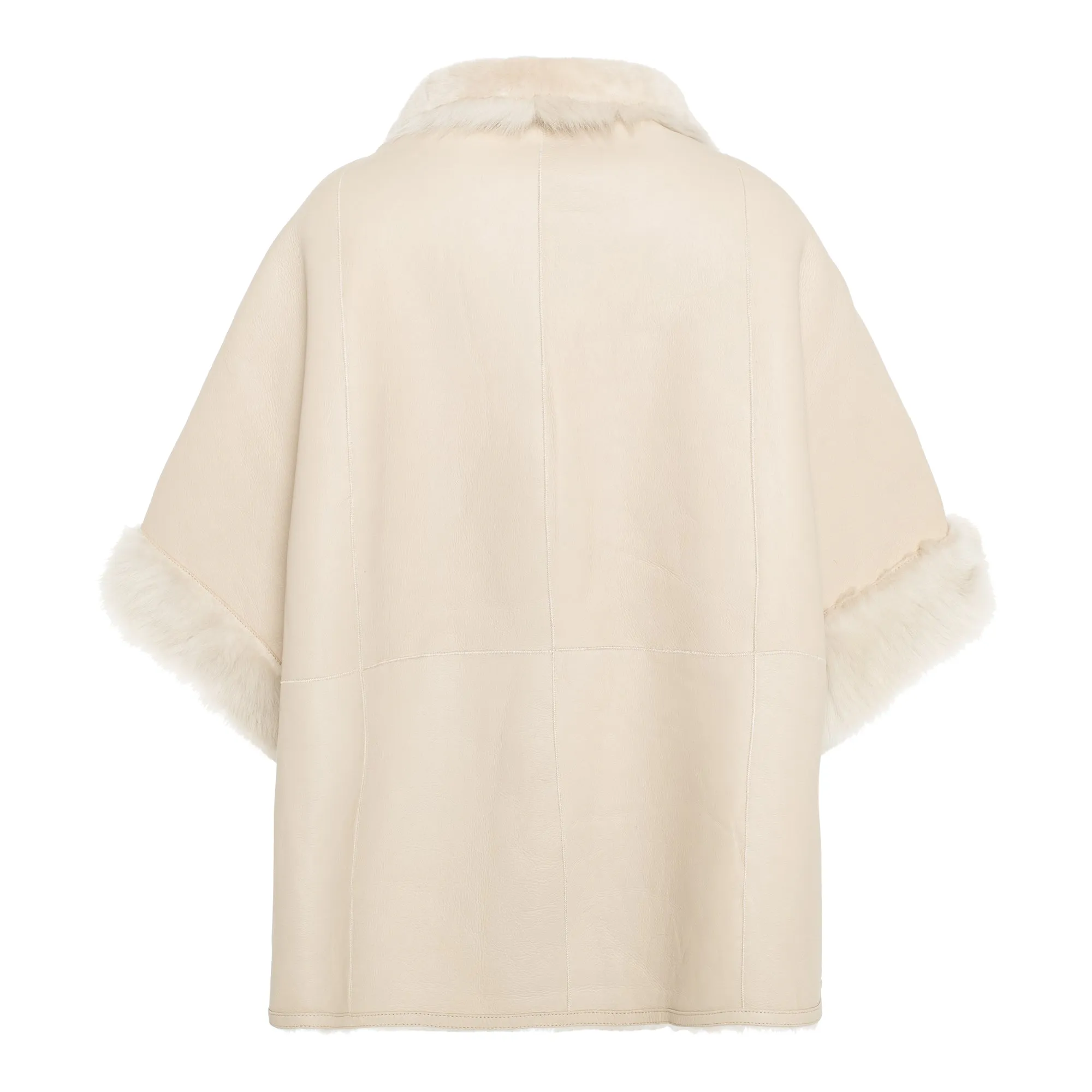 Mika Shearling cape