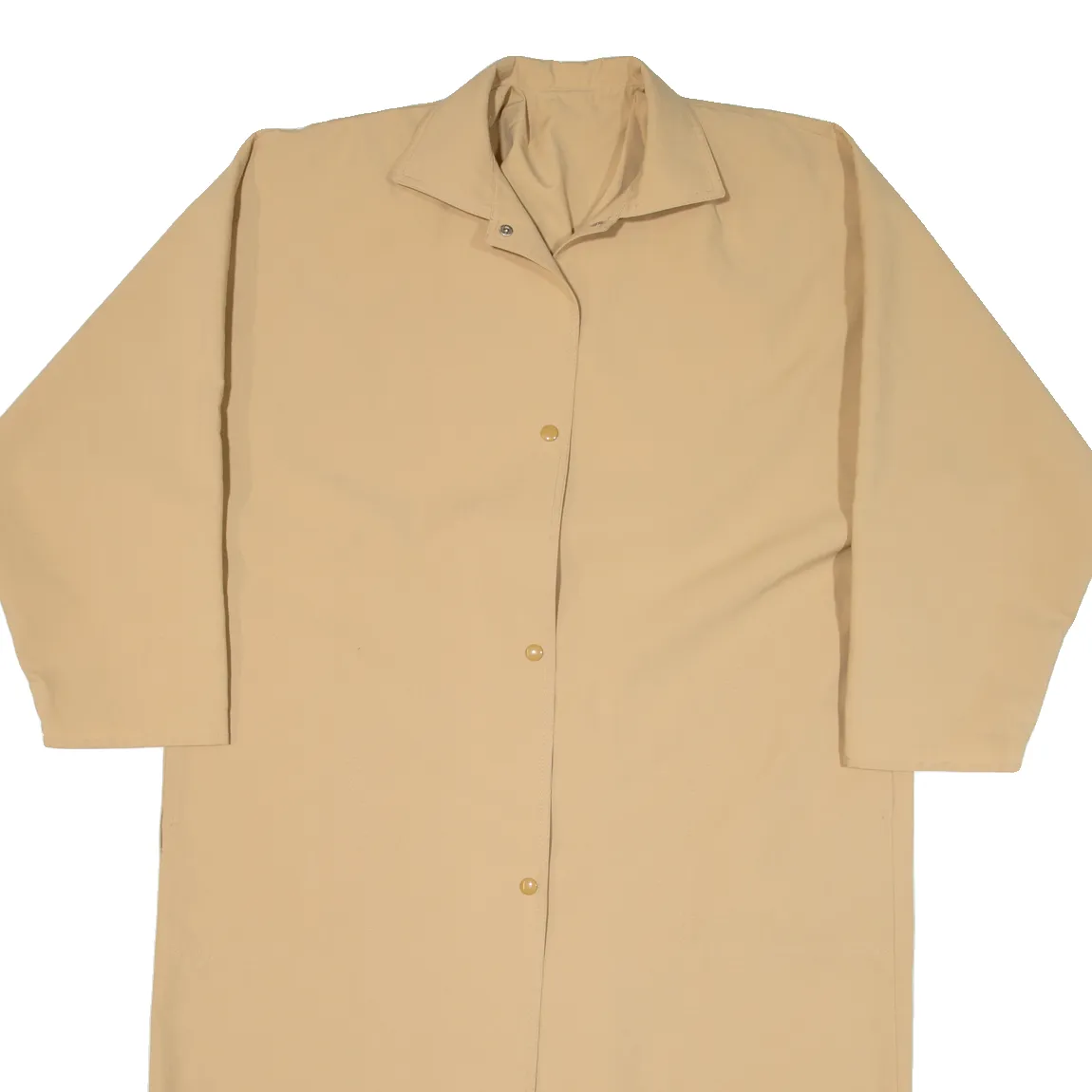 Womens Overcoat Coat Beige M
